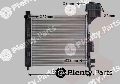 Van Wezel 30002247 — Radiator, engine cooling