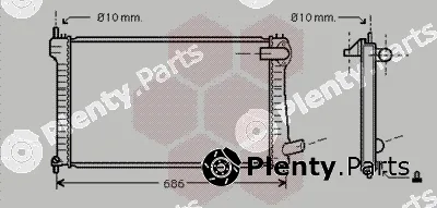 Van Wezel 09002171 — Radiator, engine cooling