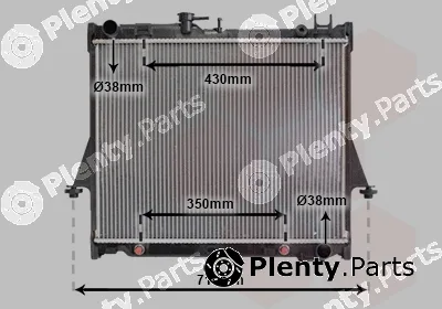 Van Wezel 36002026 — Radiator, engine cooling