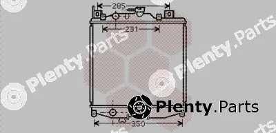 Van Wezel 52002022 — Radiator, engine cooling