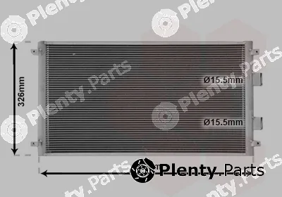 Van Wezel 13015712 — Condenser, air conditioning