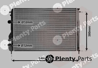 Van Wezel 43002312 — Radiator, engine cooling