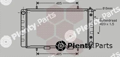 Van Wezel 02002162 — Radiator, engine cooling