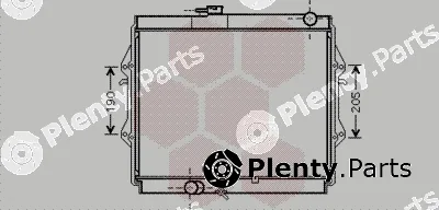 Van Wezel 53002436 — Radiator, engine cooling