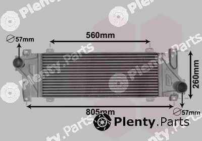 Van Wezel 30004448 — Charge Air Cooler