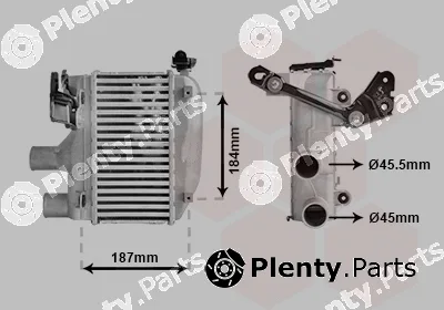 Van Wezel 53014703 — Charge Air Cooler