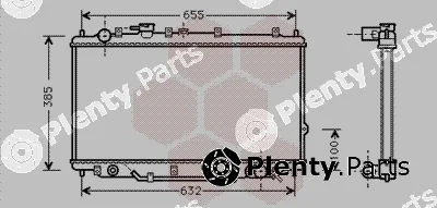 Van Wezel 83002017 — Radiator, engine cooling