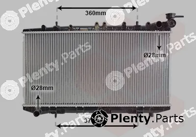 Van Wezel 13002116 — Radiator, engine cooling