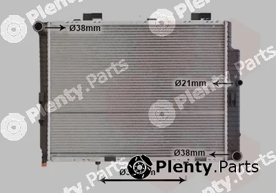 Van Wezel 30002287 — Radiator, engine cooling