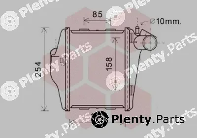 Van Wezel 29004015 — Charge Air Cooler
