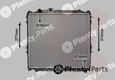 Van Wezel 53002248 — Radiator, engine cooling