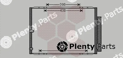 Van Wezel 53005568 — Condenser, air conditioning