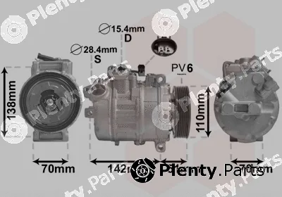 Van Wezel 0600K417 — Compressor, air conditioning