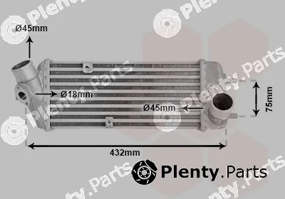 Van Wezel 82004235 — Charge Air Cooler