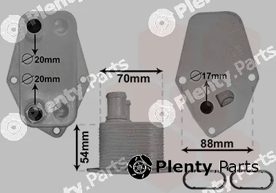 Van Wezel 06003557 — Oil Cooler, engine oil *** IR PLUS ***