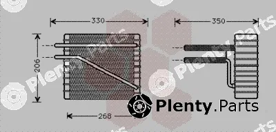 Van Wezel 1800V269 — Evaporator, air conditioning