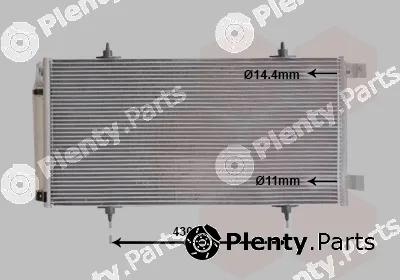 Van Wezel 09005226 — Condenser, air conditioning