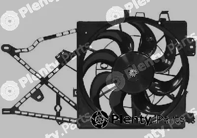 Van Wezel 3766746 — Fan, engine cooling