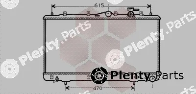 Van Wezel 82002026 — Radiator, engine cooling