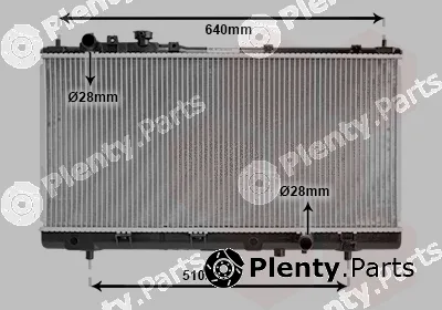 Van Wezel 27002151 — Radiator, engine cooling