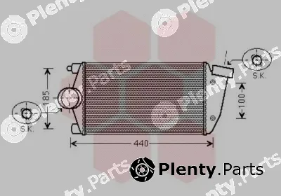 Van Wezel 74004071 — Charge Air Cooler