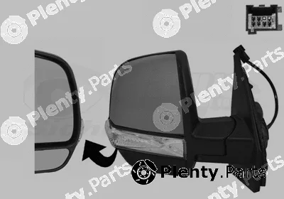 Van Wezel 1638818 — Exterior Mirror * HAGUS *