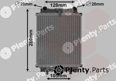 Van Wezel 03002415 — Radiator, engine cooling
