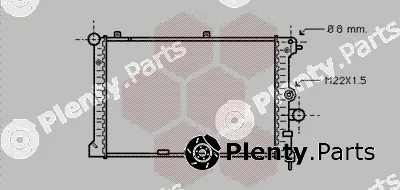 Van Wezel 37002168 — Radiator, engine cooling