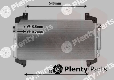 Van Wezel 32015701 — Condenser, air conditioning