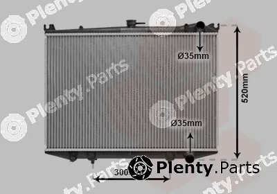 Van Wezel 13002064 — Radiator, engine cooling
