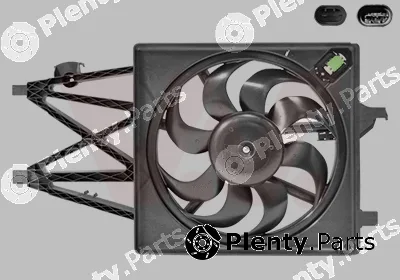 Van Wezel 0113746 — Fan, engine cooling