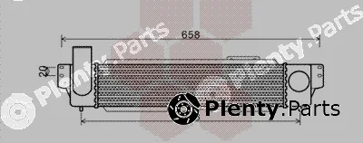 Van Wezel 83004140 — Charge Air Cooler