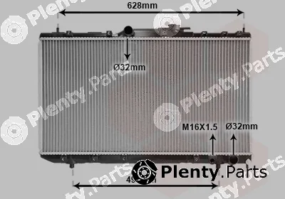 Van Wezel 53002291 — Radiator, engine cooling