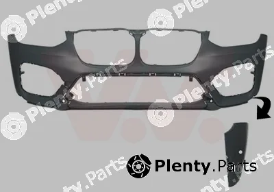 Van Wezel 0630571 — Bumper
