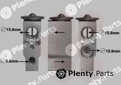 Van Wezel 27001257 — Expansion Valve, air conditioning