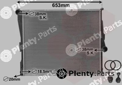 Van Wezel 06002289 — Radiator, engine cooling *** IR PLUS ***