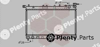 Van Wezel 13002123 — Radiator, engine cooling