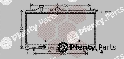 Van Wezel 51002068 — Radiator, engine cooling