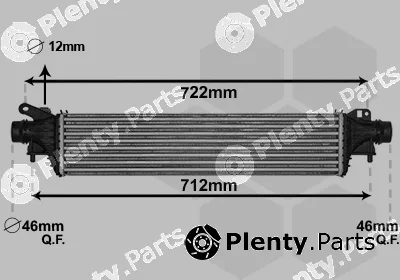 Van Wezel 37004663 — Charge Air Cooler