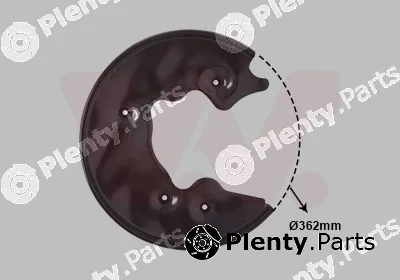 Van Wezel 0327373 — Splash Guard, brake disc