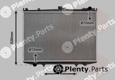 Van Wezel 13002041 — Radiator, engine cooling