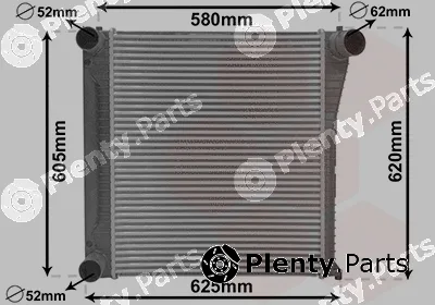 Van Wezel 02014708 — Charge Air Cooler