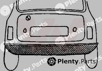 Van Wezel 0201.35 — Rear Panel