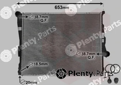 Van Wezel 06002278 — Radiator, engine cooling *** IR PLUS ***