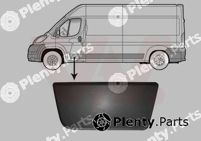 Van Wezel 0982403 — Trim/Protection Strip, door