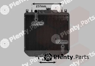 Van Wezel 99002001 — Radiator, engine cooling