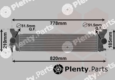 Van Wezel 30014704 — Charge Air Cooler