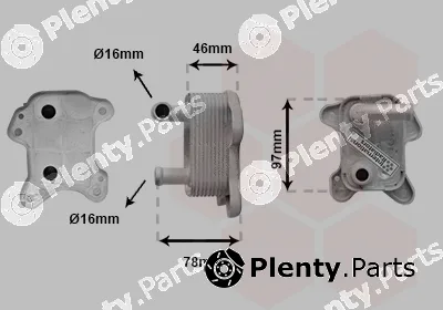 Van Wezel 37013719 — Oil Cooler, engine oil