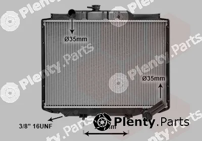 Van Wezel 32002062 — Radiator, engine cooling
