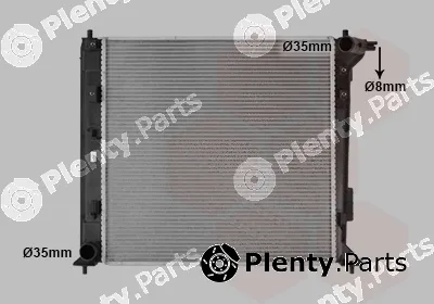 Van Wezel 82012742 — Radiator, engine cooling
